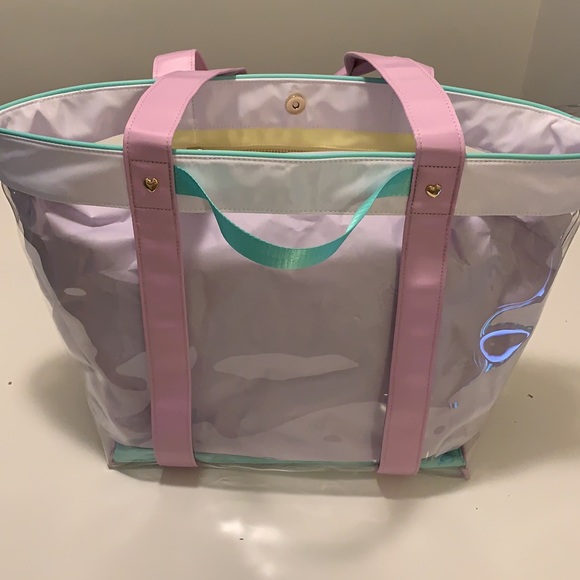 🎉ONE LEFT🎉 Stoney Clover Lane x Target Transparent Beach Tote Bag - Picture 7 of 16